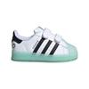 adidas Superstar Bequeme Niedrige Kinder-Skateboardschuhe Weiß Kinder IG7005