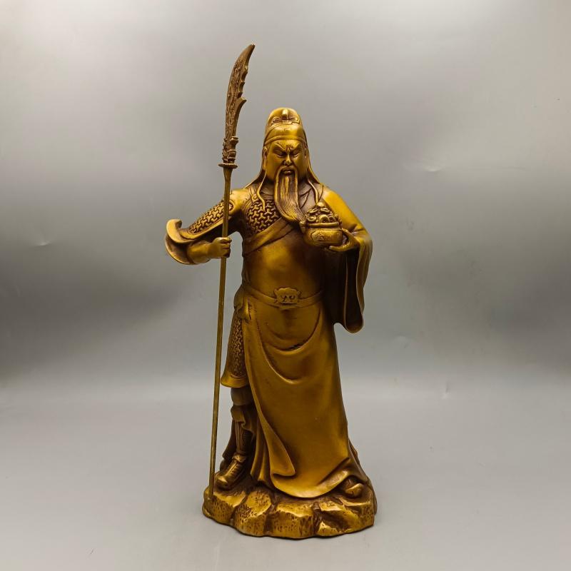 Guan Gong Figurine Home Office Decorative