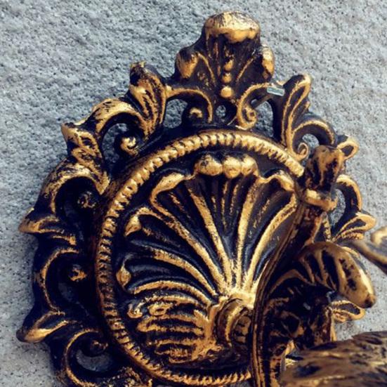 Vintage Vegglys Lysestake Veggmontert Lysholder Stue Soverom Spisestue Bad Hengende Dekorativ Lysestake