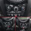 For Mini F55 F56 F57 Dashboard A/C Air Condition Switch Adjust Carbon Fiber Cover Interior