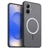 Frosted Semi Clear Magnetic Phone Case for TECNO SPARK Go 2 Soft TPU Cover