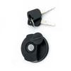 Lockable Fuel Cap Lock Lid Black with 2 keys for Fuel Diesel Tank For Car Truck Camper Caravan