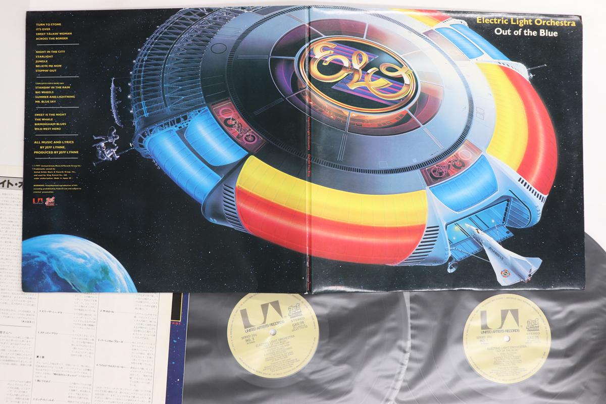 

LP Record ELECTRIC LIGHT ORCHESTRA - Out Of The Blue GXG2526 UNITED ARTISTS 1977 Japan Rock Used