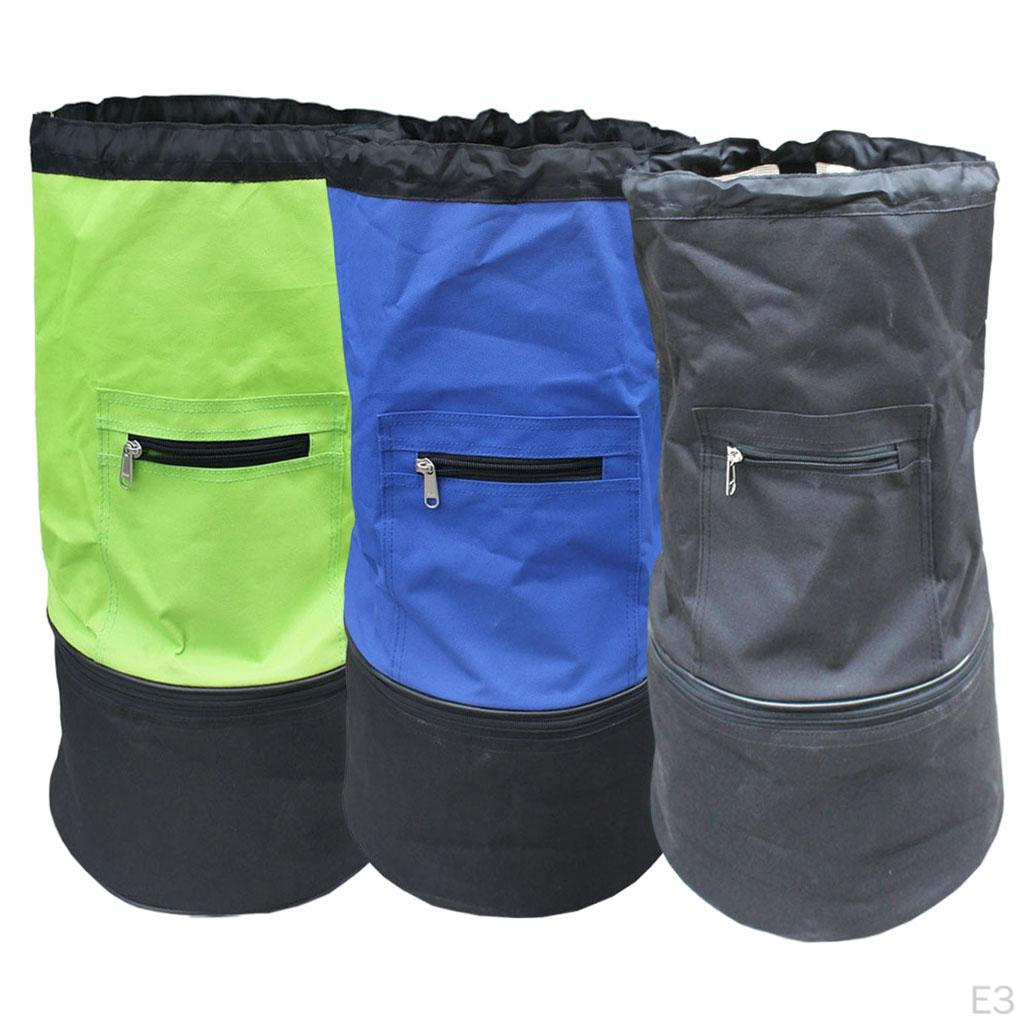 Extra Große Netz-Aufbewahrungstasche mit Tasche Robuster Reise-Sack für Fußball Einzel
