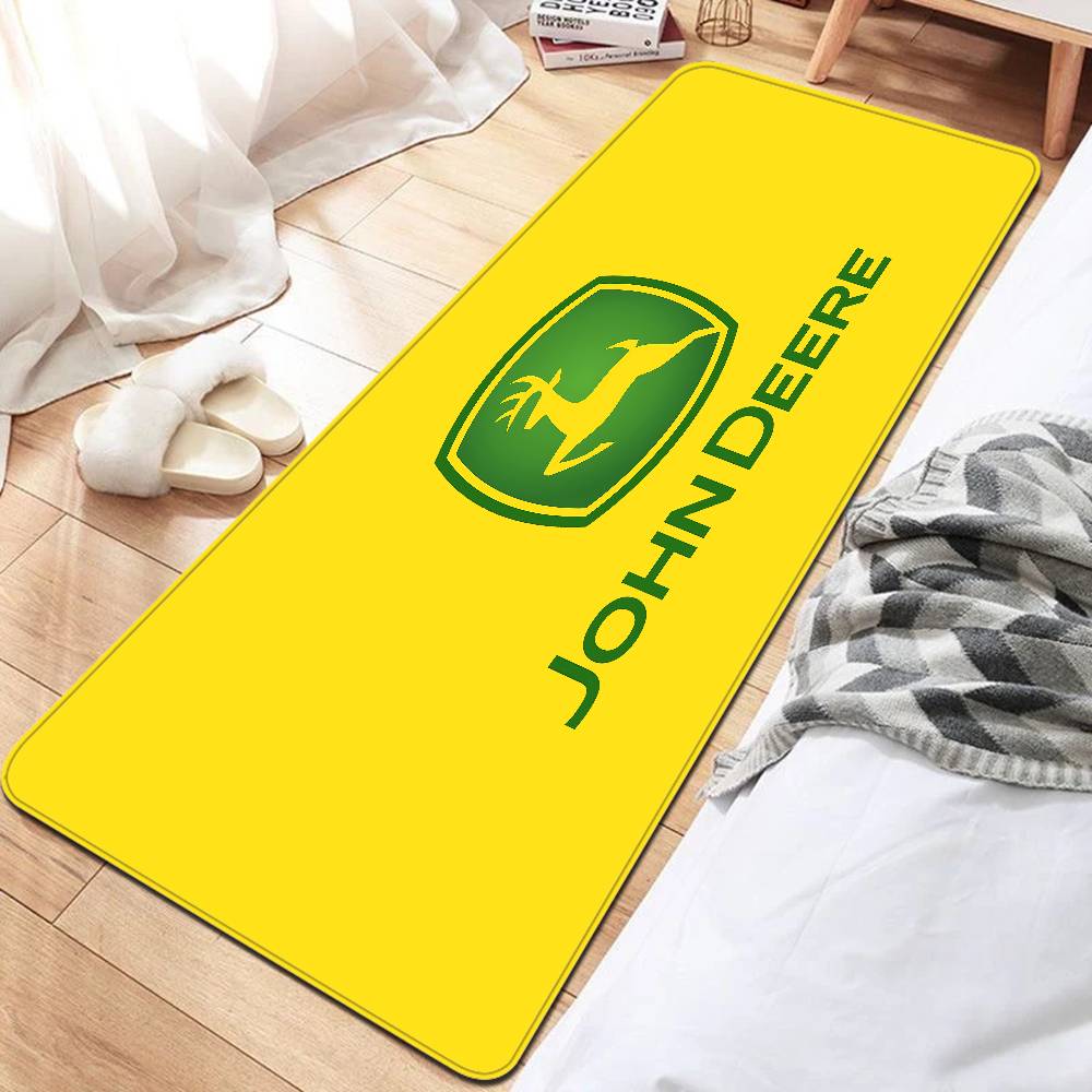 J-John Logo D-Deeres Floor Mat INS Style Soft Bedroom Floor House Laundry Room Mat Anti-skid Household Carpets