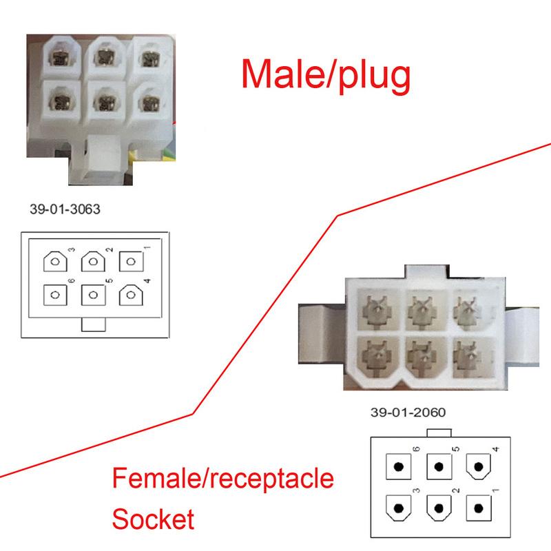 Molex 39013063 39012060 MDB Harness for MDB Box to Vending Machine MDB female to male Split Cable Y shape Extension Cord