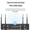 HuiDu MX-102E Professional Dual Wireless Microphone System (CN Version)