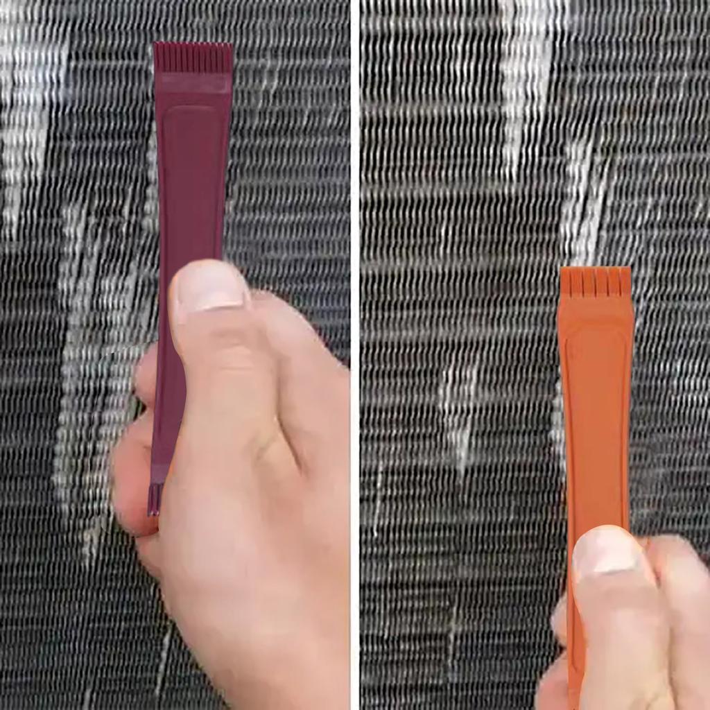 Air Conditioner Fin Comb Condenser Fin Comb Condenser Plastic Clean Tool For Straighten Evaporator Condenser Coils Radiator