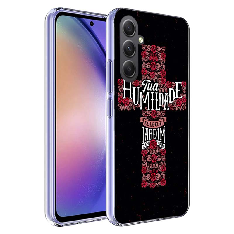 Gott Jesus Beten Handyhülle für Samsung A17 A37 A57 A07 A16 A26 A36 A56 A06 A02S A12 A22 A32 A52S A04S A14 A24 A34 A54 A03 A13 A33