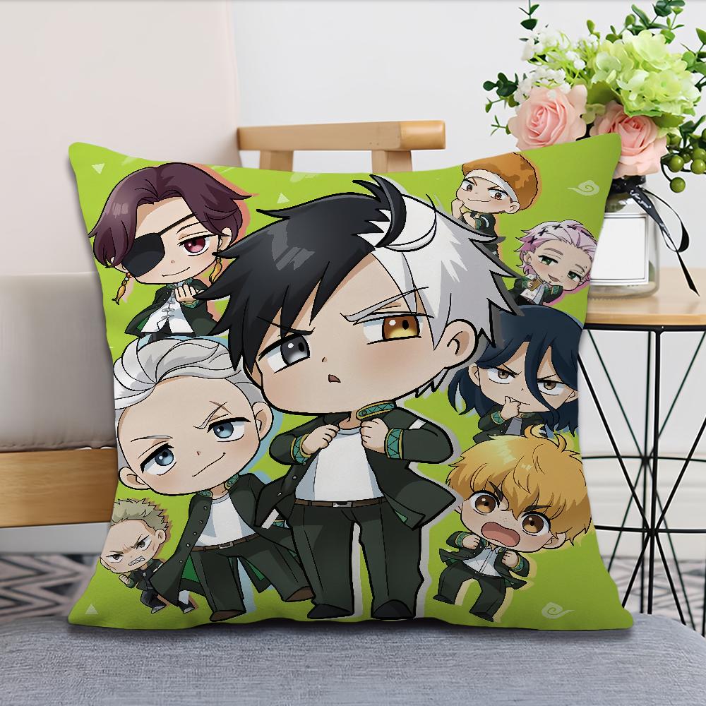 Kissen Windschutz weich Bequemes Kissen Manga B-Breakers Hülle für Anime Sofa Wohnzimmer Heimbüro Dekor Schutzhüllen