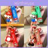 Portachiavi Morbido in Gomma di Mario Divertente Accessorio Cartoon Con Confezione Singola Regalo Perfetto Per Bambini e Adulti