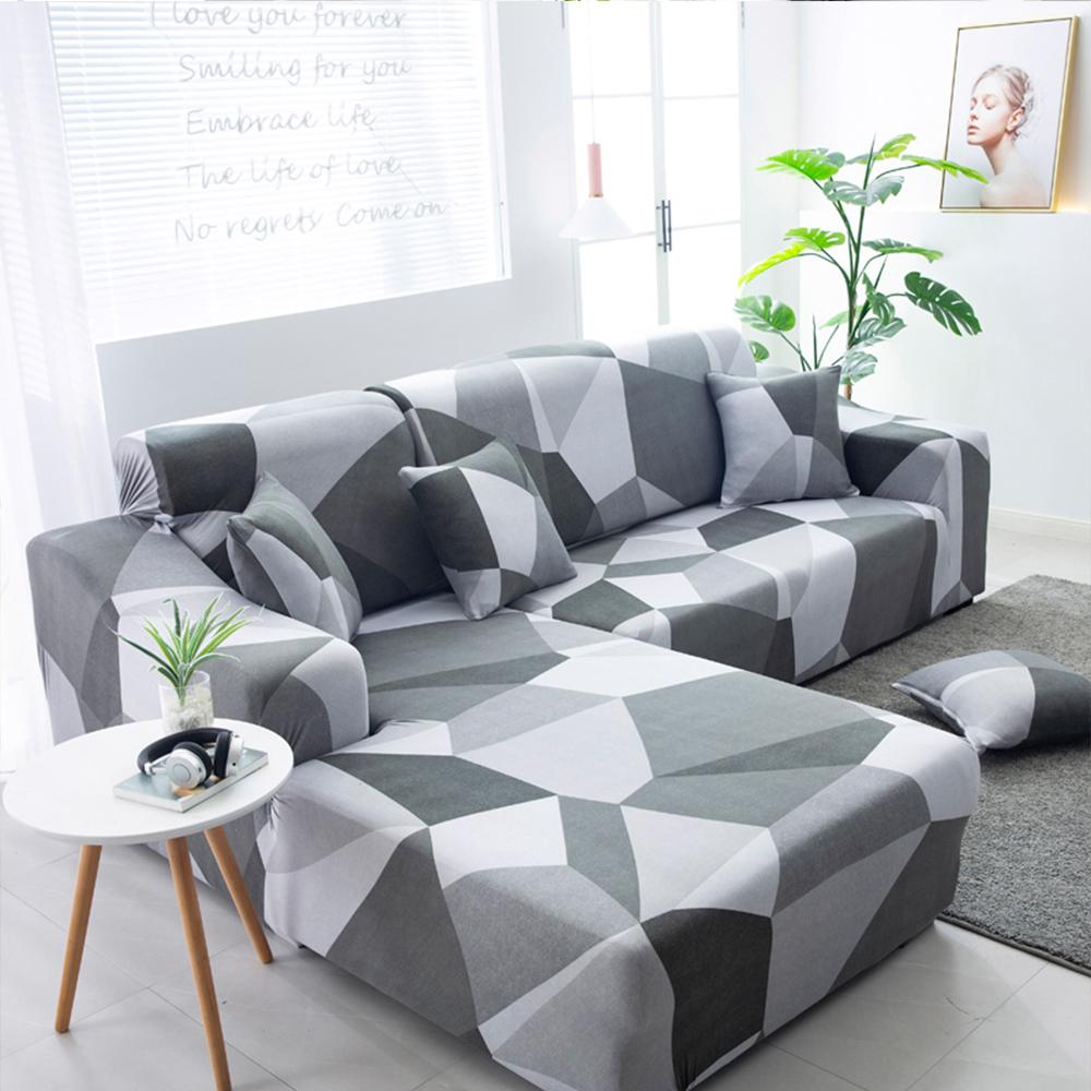 Sofa Seat Cover For Armchairs Removable Elastic Cushion Covers L Shape Chaise Longue Corner Sofa Buy 2 Pieces Sofa Covers