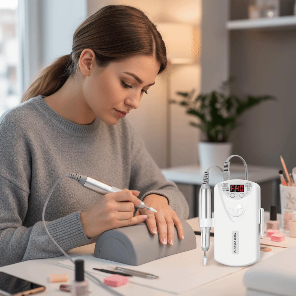 With Drill Bits Electric Nail Polisher Dead Skin Removal Nail Art Electric Sander  Nail Care