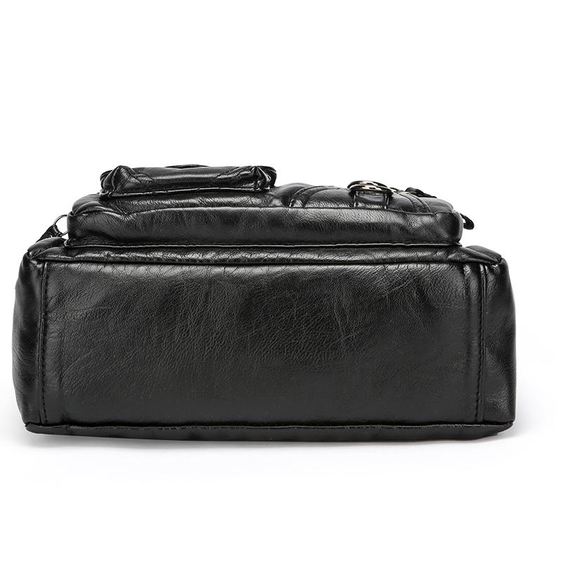 Women's Multi-Compartment Shoulder Bag Middle-Aged and Elderly Mother's Bag Crossbody Bag Small Square Bag