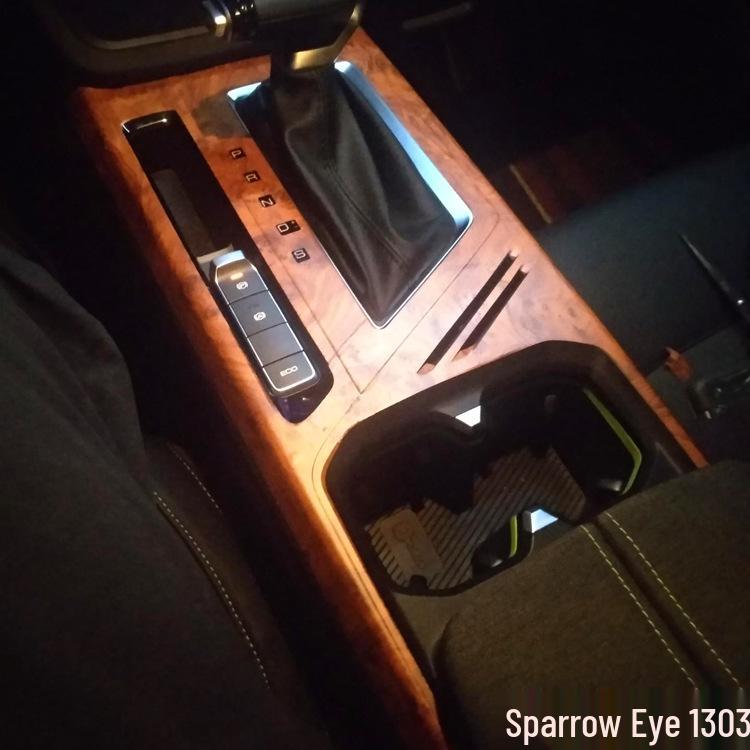 19-20 Baojun RM5 Interior Carbon Fiber Sticker Set for Door, Console, and Gear Shift Protection