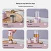 TAFUCO Portable Heat-Resistant Glass Water Bottle