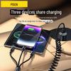 PISEN Spring 3-in-1 Fast Charging Cable for Apple & Huawei
