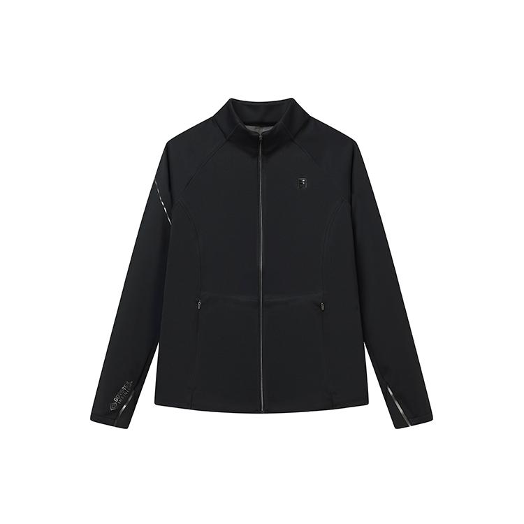 New FILA Athletics Jacket Women's Pitch Black A11W215514FBK