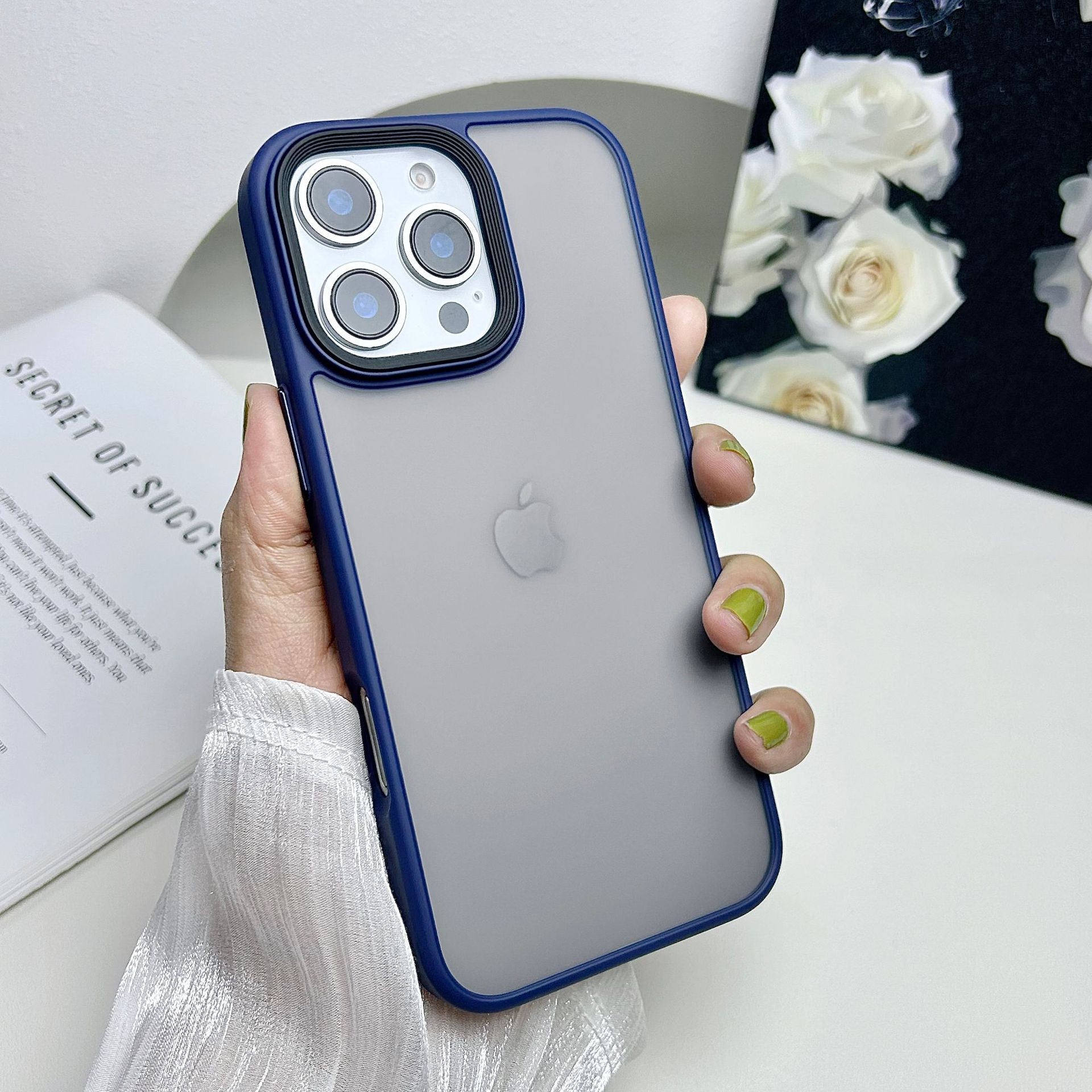 

Udun for IPhone 15 Protective Case for 13 Skin Feel 12pro Anti-fall Three-in-one for Iphone 14 Frosted Mobile Phone Case For iphone12promax