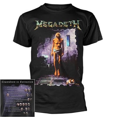 26 Megadeth Countdown To Extinction T-Shirt S-3XL T-Shirt Offizielles T-Shirt Unisex T-Shirt