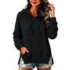 Women's Casual Long Sleeve Hoodie with Drawstring