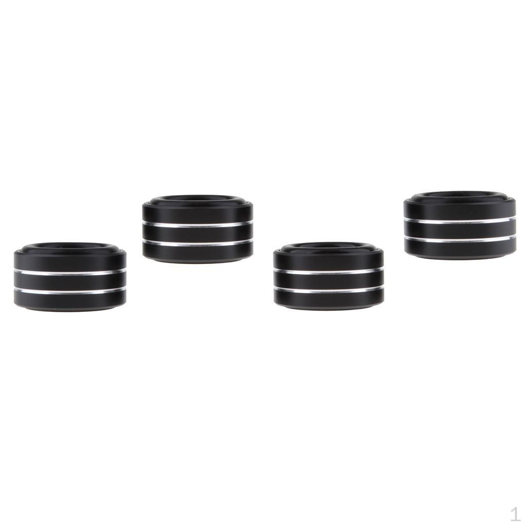 

Amplifier Audio Speaker Isolation Feet Pad With Rubber Shock Absorbers чорний