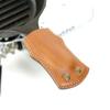 Skillet Handle Cover Case Captain Stag Compatible Hiking Genuine Leather Italian Leather Made In Japan Thick 3mm (Kawachaya) - Lodge, Nitori, -