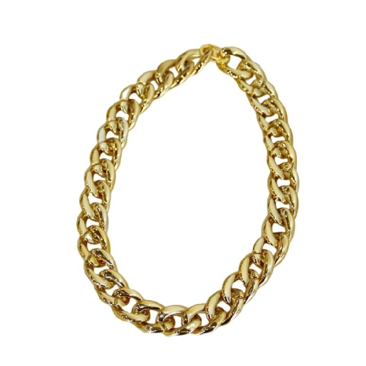 

Shimmering Gold Chain Pet Collar Fashion Jewelry Accessory For Puppies Kittens Pet Photography Theme Event Dressingup XS