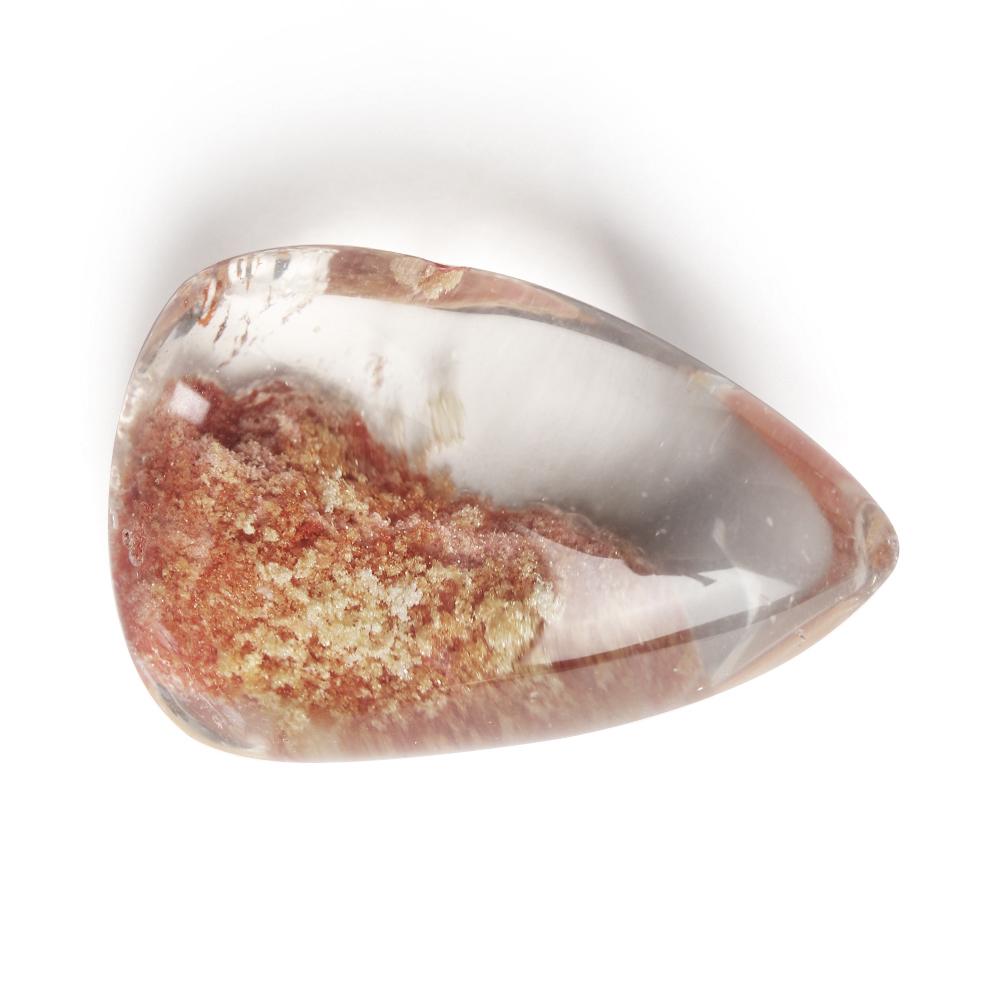 Color Women Colorful Jewelry Healing Stone Natural Crystal Ghost Phantom Quartz Gemstone Pendant