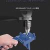 zmart Drill Guide Dowel Jig, 6, 8, 10mm Wood HSS Drill Bits, ABS Plastic, Pocket Hole Tool, Dowel Hole, Carpentry Tool