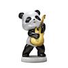 Creative Panda Figurines Cartoon Panda Resin Handicrafts Musical Instrument Guitar Cello Decorative Figurines Home Decoration