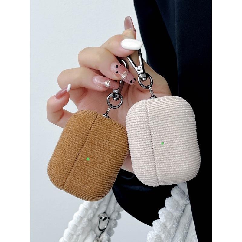 Autumn and Winter Corduroy AirPods 1st Generation Apple Bluetooth Headset Case 1/1st Generation Anti-drop Protective Case Pro1/Pro1 Tide