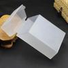 Transparent Plastic Storage Box Pocards Small Card Storage Box Cigarette Case