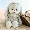 Plush Rabbit Toy With Q Version Cuddly Animal Toys Sleeping Pillow Toy For Girls