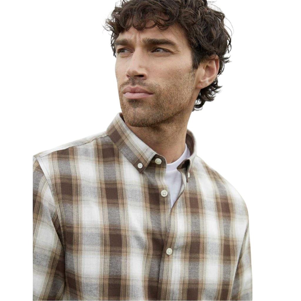 Threadbare Mens Checked Regular Shirt