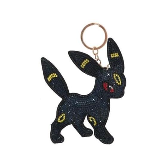 Sun Art Pokemon Rhinestone Mascot Cleaner Blacky PM-2884A