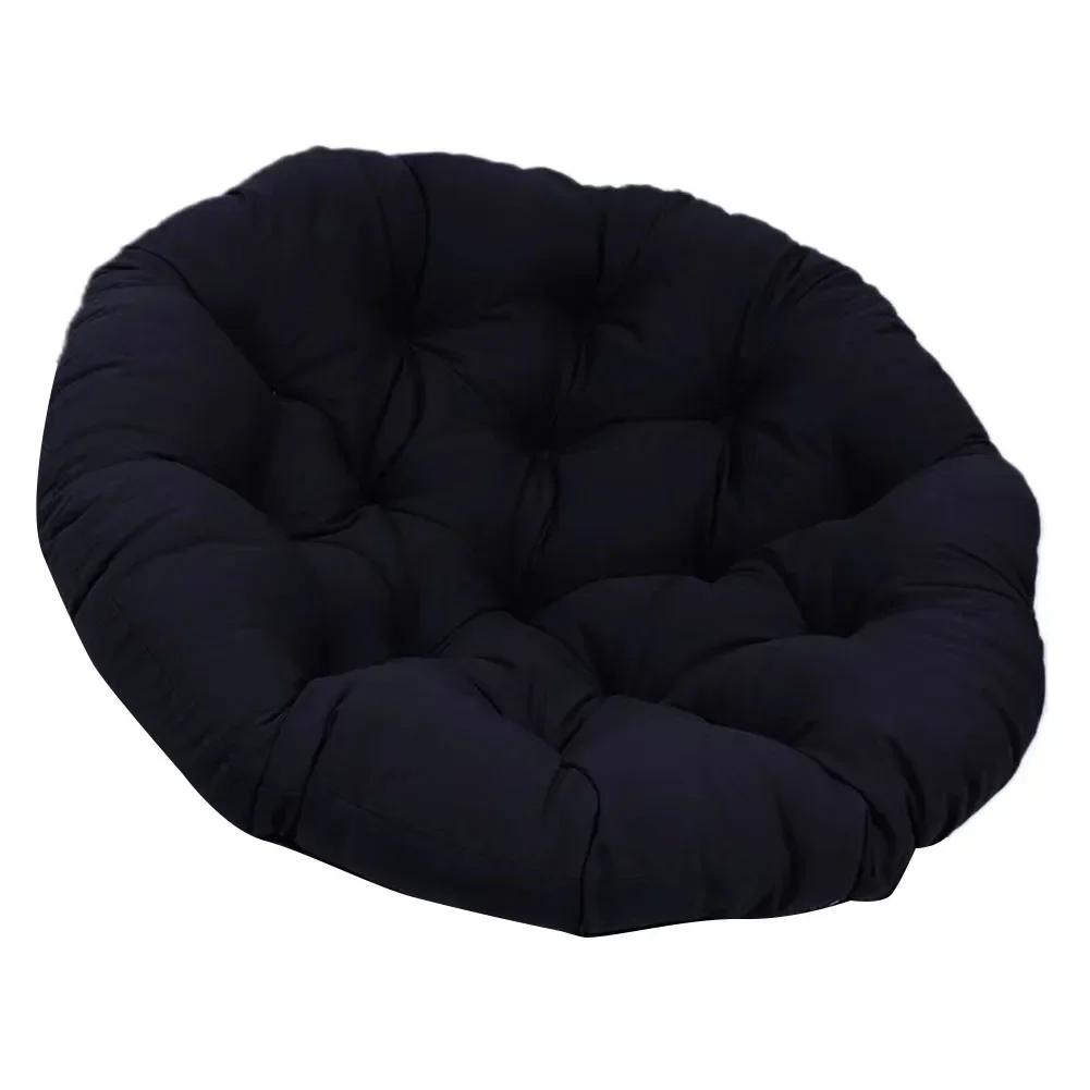 

1pc Waterproof Chair Rocking Cushion Chair Hanging Basket Chair Papaya Chair Round Cushion 60x60 Cm Home Textile Accessories
