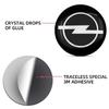 Metal Car Key Badge Emblem Replacement Auto Key Stickers For Opel Corsa Astra Mokka Grandland X Insignia Zafira Vivaro Combo