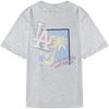 New MLB T Shirt Unisex Light Heather Gray 3ATSX0643-07MGL