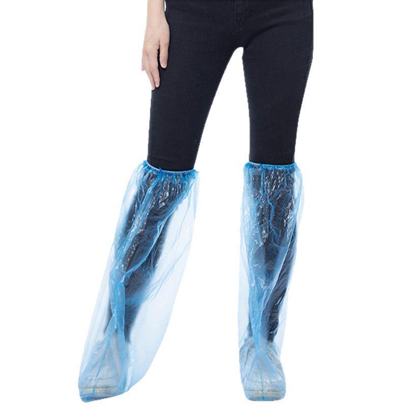 Children's Waterproof Thickened Rain Shoe Covers - Wear-Resistant, High Tube Design for Outdoor Use