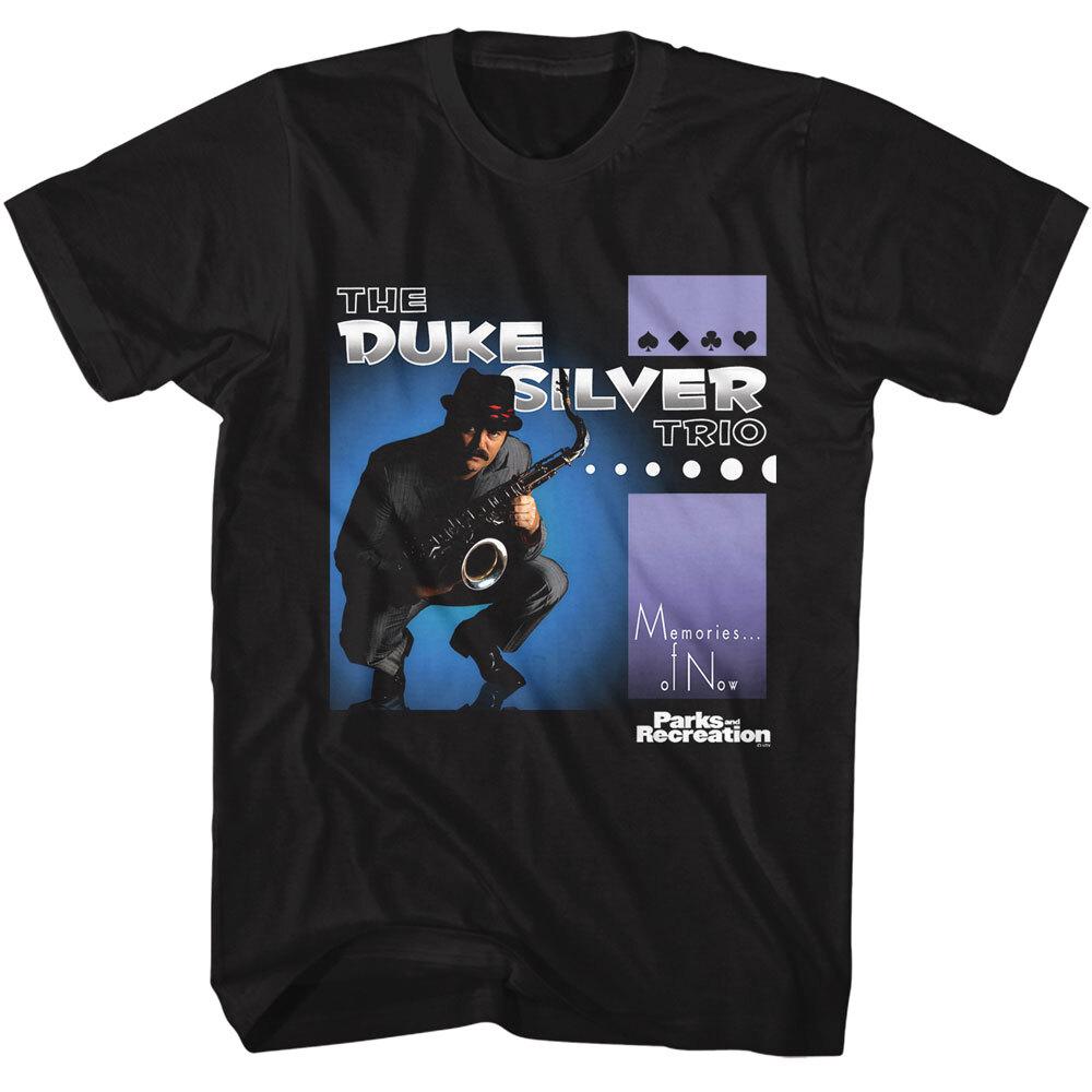 Parks and Recreation The Duke Silver Trio Memories Of Now Men T Shirt XXL