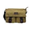 Korean Canvas Messenger Bag: Trendy Large Capacity Shoulder Bag for Men, Students, and Camera Gear