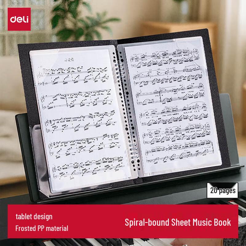 Deli A4 Music Sheet Folder