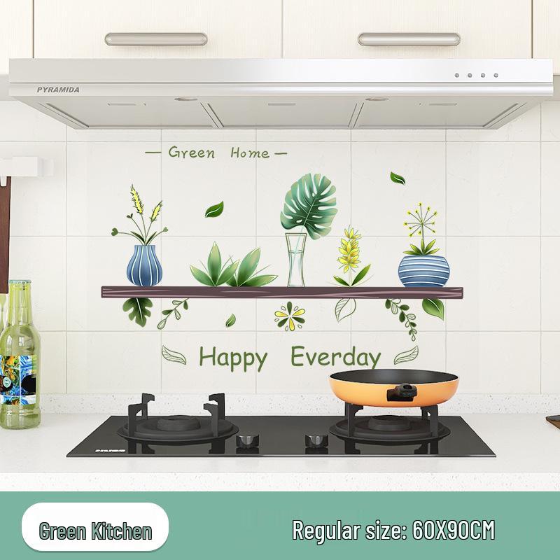 Ulepszone Odporne na Olej, Wodoodporne, Odporne na Ciepło, Ognioodporne Naklejki Kuchenne na Kuchenkę i Okap.