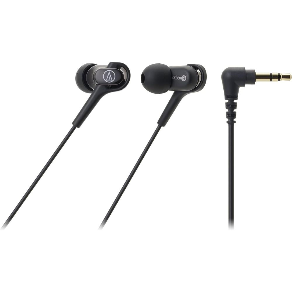 

Наушники Audio Technica Ath Ckb50 Bk Black с уравновешенным якорем