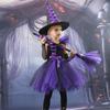 DIY Halloween Broom Ornaments Cartoon Witch Dress Up Ornaments Halloween Witch Hat  Halloween