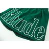 Herren Casual Shorts mit Logo-Print, Elastischer Bund mit Kordelzug, Nylonshorts, Sommer Streetwear Strand Badehose
