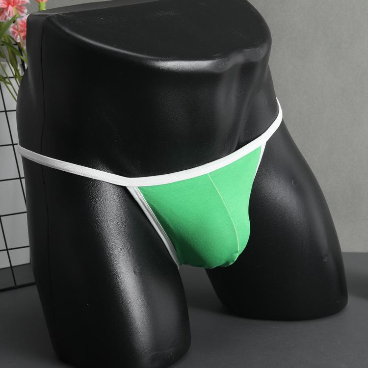 Men's Thong Sexy and Sexy Low Waist Thong Slim Strap Underwear