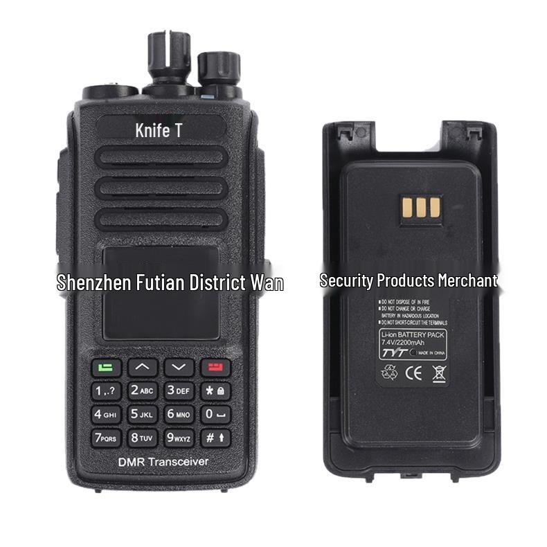 TYT MD-UV390PLUS Digital Walkie-Talkie with AES256 Security & USB-C Charging