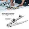 Adjustable Width Locking Wing Divider Carbon Steel Metal Scribe Tool Compass Scriber  Metalworking